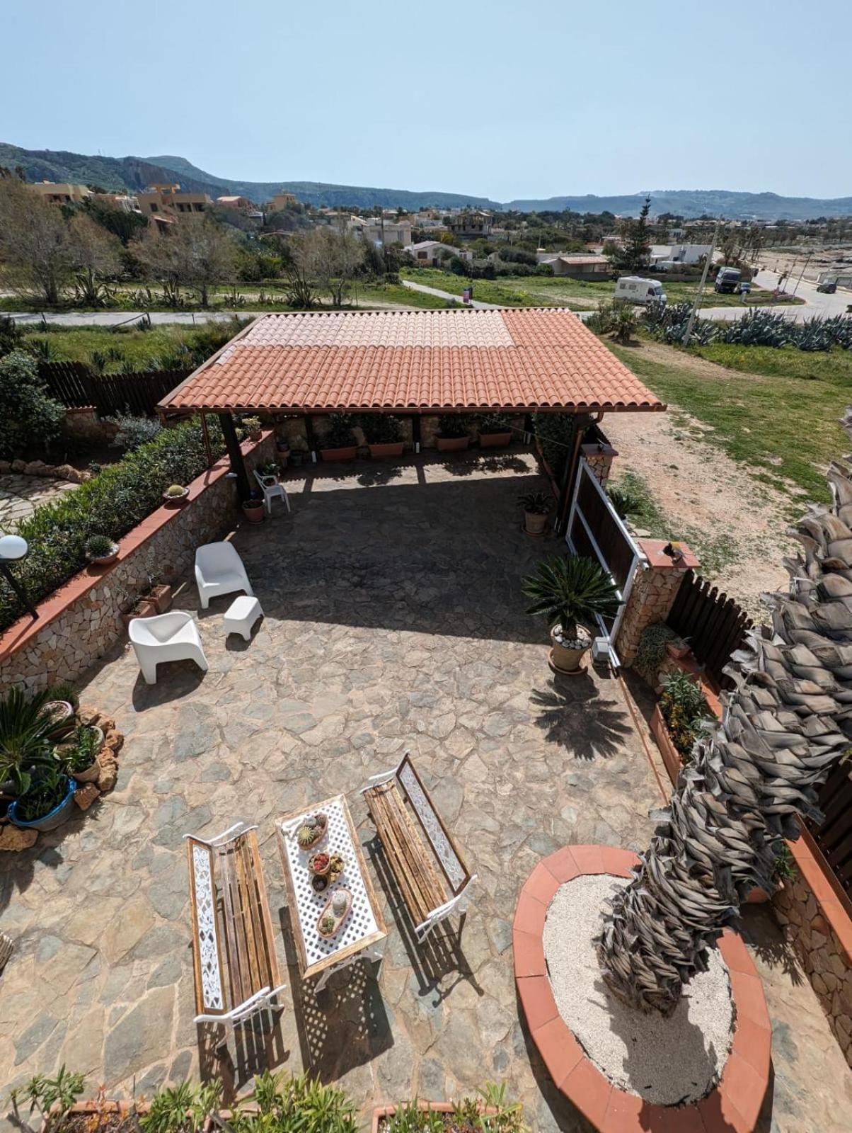 Villa Baia Di Cornino Custonaci Eksteriør billede